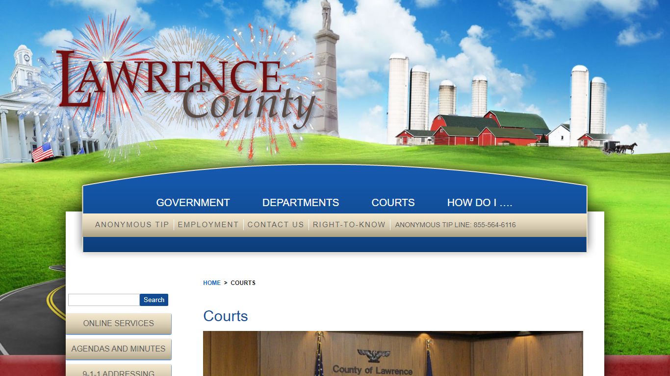 Courts | Lawrence County, Pennsylvania